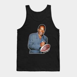 oj simpson fantasy football player Tank Top